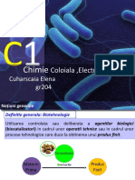 Chimie Coloidala Electrochimie