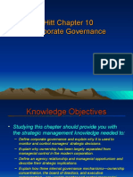 Hitt Chapter 10 Corporate Governance