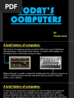 Today'S Computers: Parakh Sood