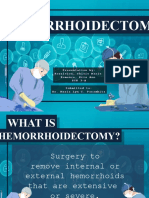 Hemorrhoidectomy (Romanca, Rosalejos)