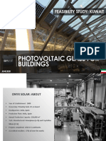 Photovoltaic Glass For Buildings: Feasibility Study: Kuwait