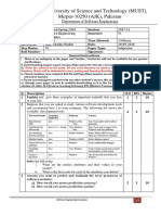 Mirpur University of Science and Technology (MUST), Mirpur-10250 (AJK), Pakistan