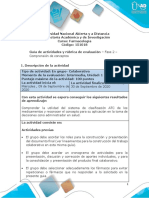 Guía de Actividades y Rúbrica de Evaluación - Unidad 1 - Fase 2 - Comprensión de Conceptos PDF