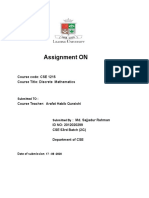 Discreet Mathematics, Chapter 1.1 To 3.4