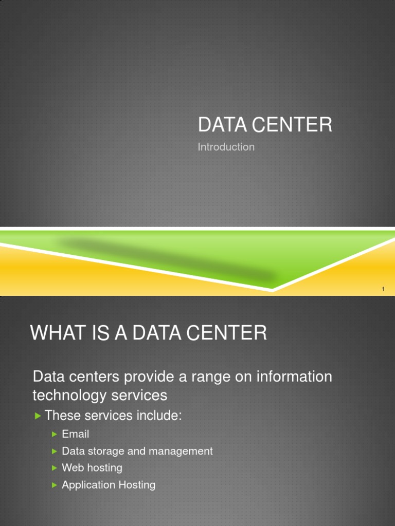 Data Center Design and Benefits | PDF | Data Center | Cloud Computing