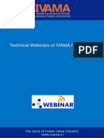 IVAMA Association - List of Technical Webinars