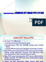 11 Gambaran Umum SPT Masa PPN 1111 DM