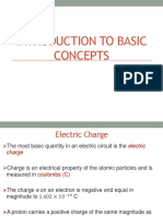 INTRO TO BASIC ELECTRIC CIRCUIT CONCEPTS