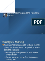 Strategic Planning and The Marketing Process