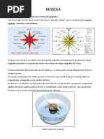 Função e História da Bússola | PDF | Bússola | Geografia