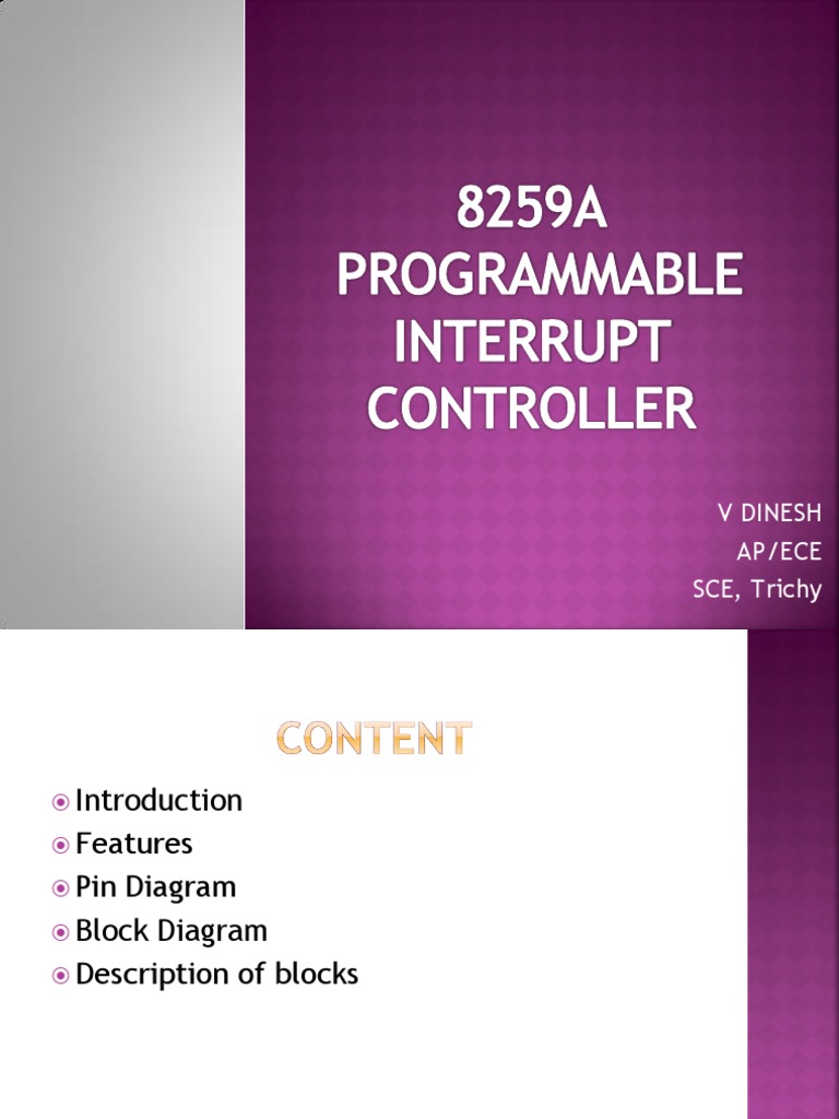 V Dinesh Ap/Ece SCE, Trichy | PDF | Electronic Design | Electronic ...
