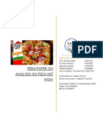 Term Paper On PIzza Hut PDF