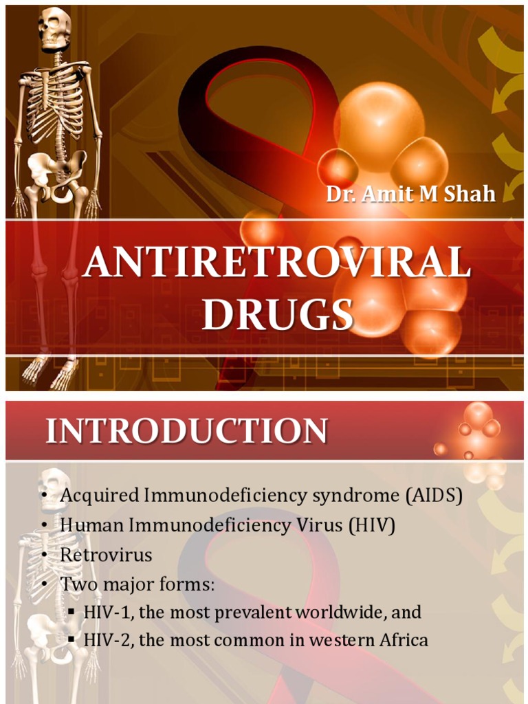 Antiretroviral Drugs | PDF | Management Of Hiv/Aids | Hiv/Aids