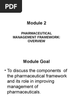 Module 2 Unit 1 Introduction To Pharmaceutical Management