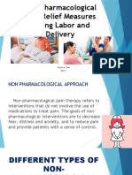 Non-Pharmacological Pain Relief Measures During Labor and Delivery