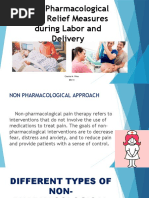 Non-Pharmacological Pain Relief Measures During Labor and Delivery