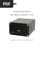 TS-209 Turbo Station User Manual (Version: 1.0.0)