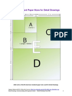 ANSI Standard Paper Sizes For Detail Drawings