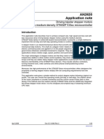 AN2820 Application Note: Driving Bipolar Stepper Motors Using A Medium-Density STM32F103xx Microcontroller