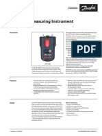 PFM 1000 Measuring Instrument: Data Sheet