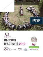 Rapport D'activité 2019 E-Graine Auvergne Rhône Alpes