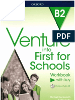 Venture Into First For Schools B2 WB PDF