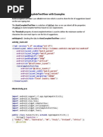 Android Examples