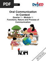 ORAL-COMMUNICATION11 - Q1 - Module 1 - 08082020