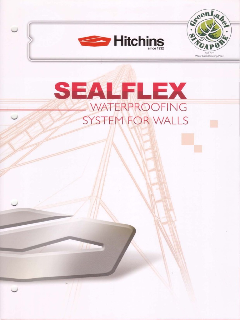 SEALFLEX Waterproofing System Overview | PDF