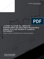 Cómo evitar el cobro de intereses en pagos a cuenta futuros tras una rectificatoria