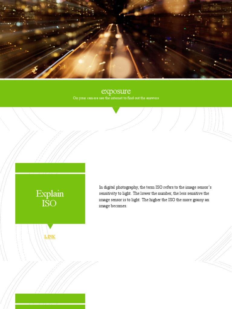 Understanding Exposure in Photography | PDF