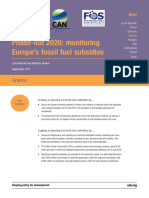 Greece Brief - Phase-Out 2020 - Monitoring Europe's Fossil Fuel Subsidies