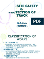 Work Site Safety & Protection of Track