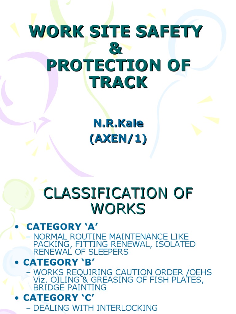 Railway Track Safety Measures Guide | PDF | Track (Rail Transport ...