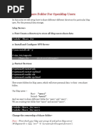 Share Folder For Openldap Users