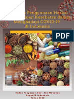 Pedoman Penggunaan Herbal Dan Suplemen Kesehatan Dalam Menghadapi Covid-19 Di Indonesia