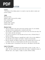 Overview of Drum Brake Systems | PDF | Brake | Shoe