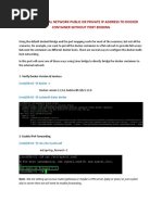 Assign External Network Public Or Private IP Address To Docker Container Without Port Binding
