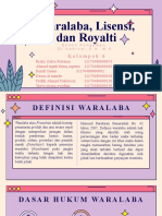 Kel.6 - HKI - Waralaba, Lisensi Dan Royalti