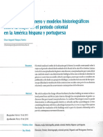 Perspectiva de Genero y Modelos Historiograficos Sobre La Mujer en El Periodo Colonial en La America Hispana y Portuguesa