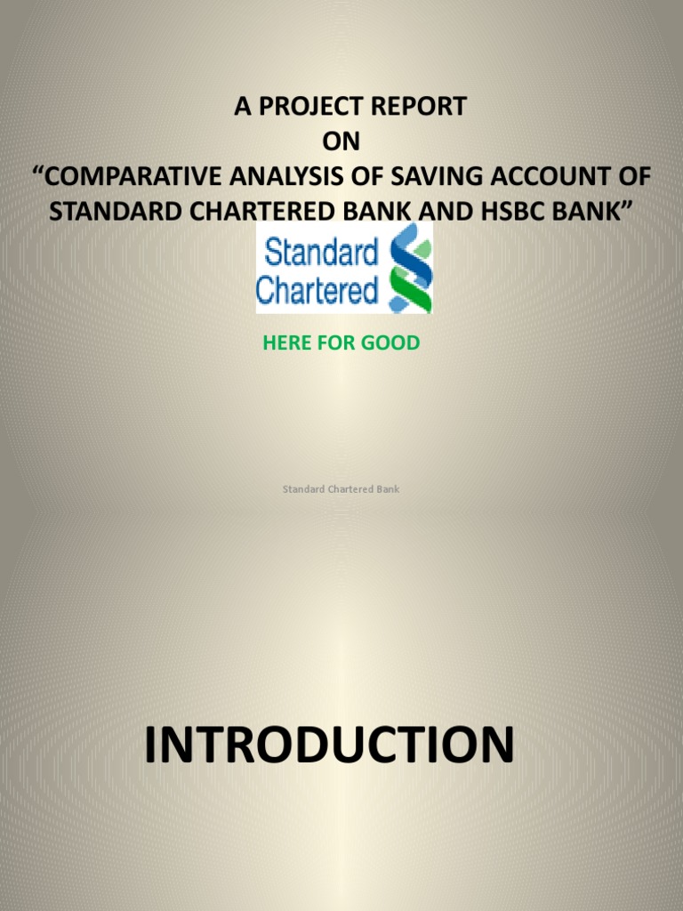 PPT Standard Chartered Bank