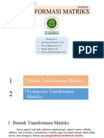 Transformasi Matriks KLP 5