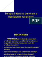 Terapia Intensiva Generala A Insuficientei Respiratorii