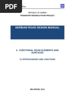 Serbian Road Design Manual: 5. Functional Road Elements and Surfaces