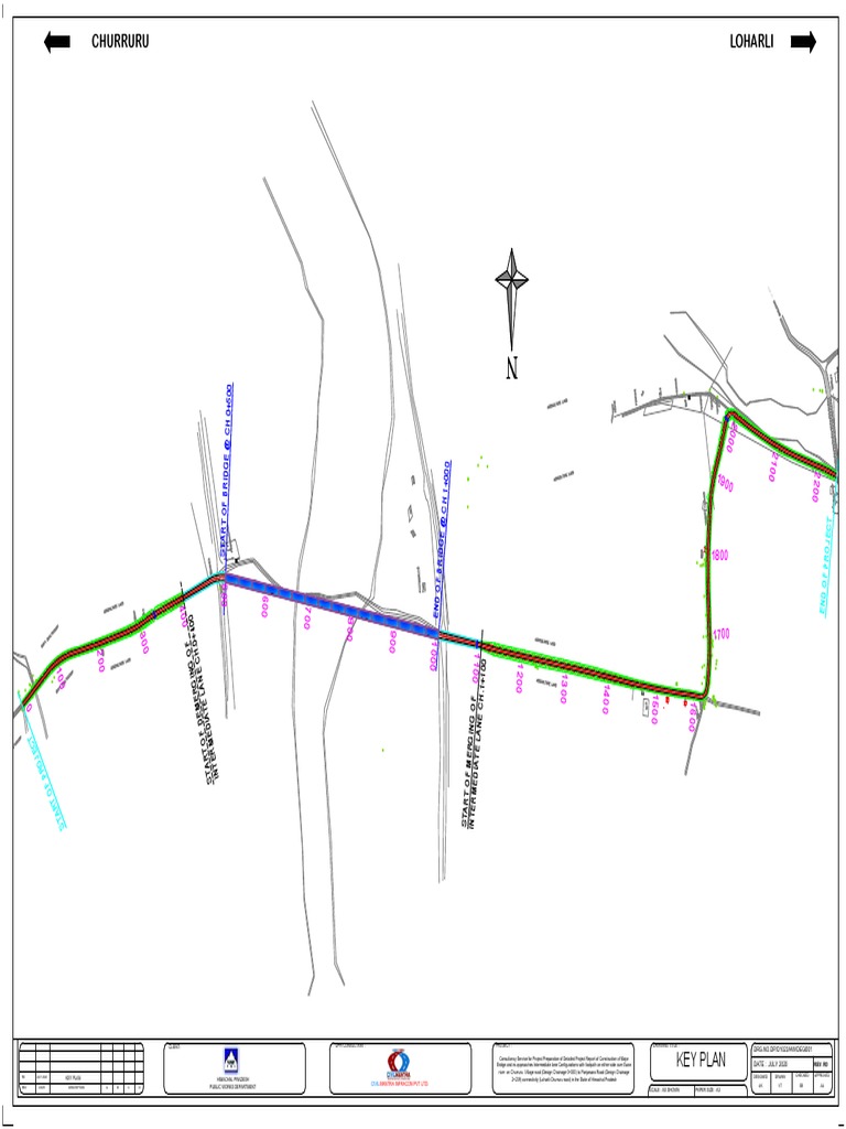 Major Bridge Construction Plan | PDF
