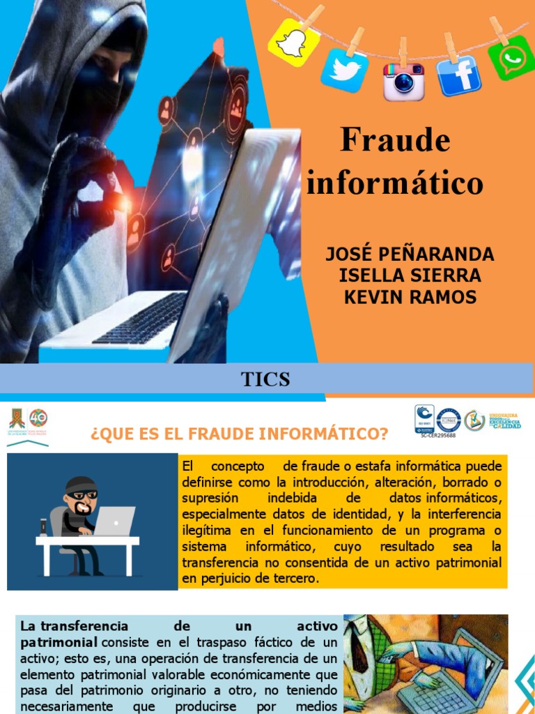 Tipos y características del fraude informático | PDF | Suplantación de ...