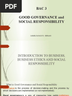 Bac 3 Good Governance and Social Responsibility: Carmelita Paguyo - Serrano