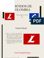 Partidos políticos Colombia Liberal Conservador