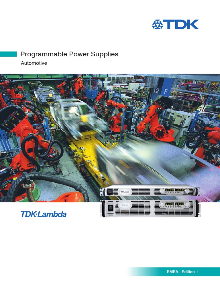 NEW Programmable Power Supplies Automotive | PDF | Power Supply ...