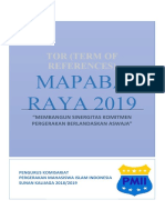 Tor Mapaba Raya 2019